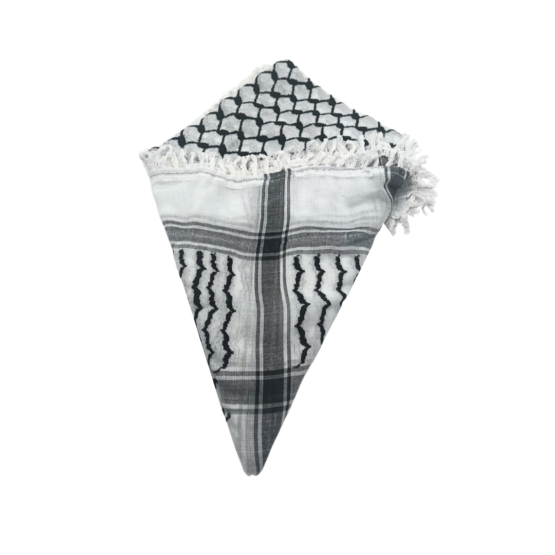 Authentic Palestinian Kufiya Scarf ( Premium edition )