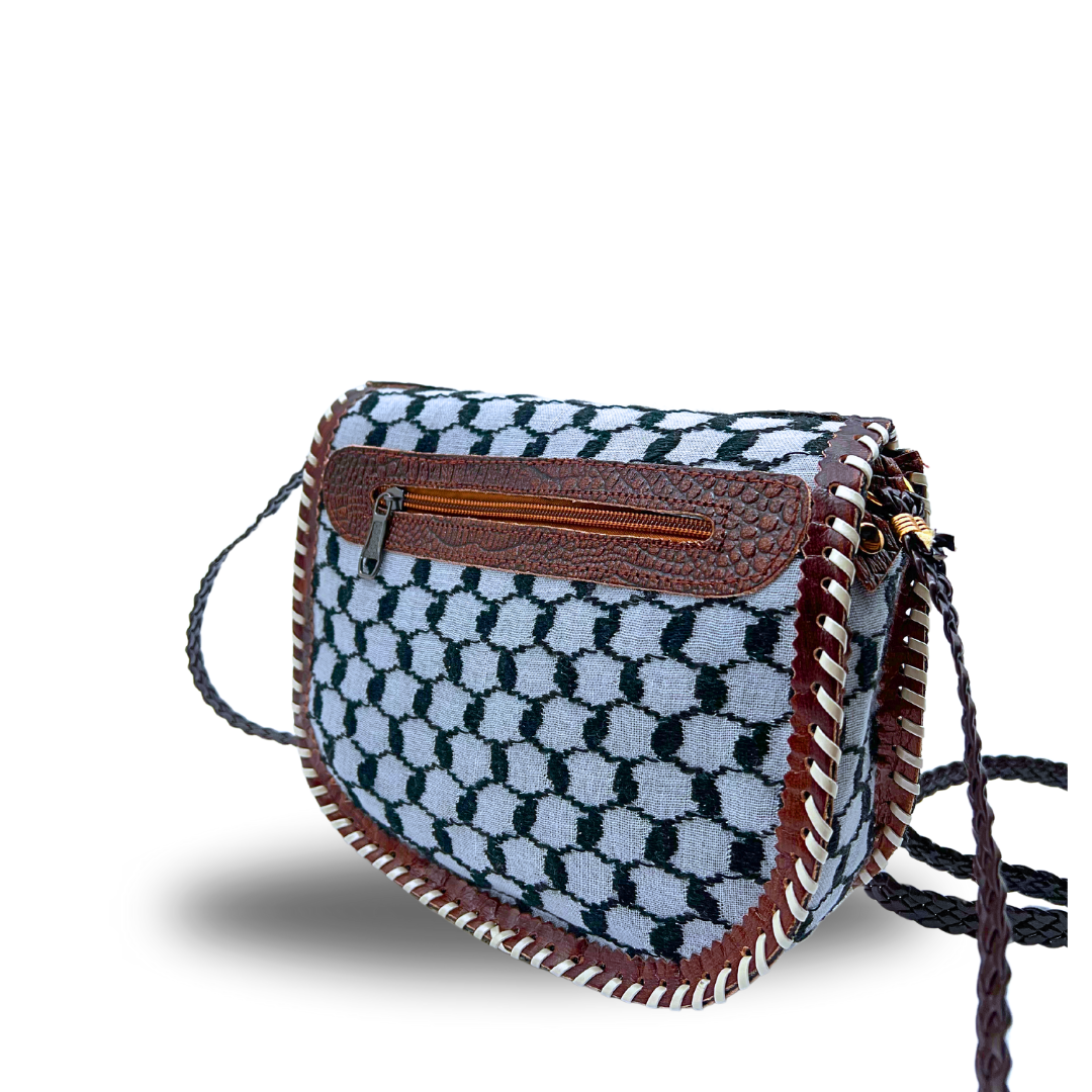 keffiyeh styled handbag purse