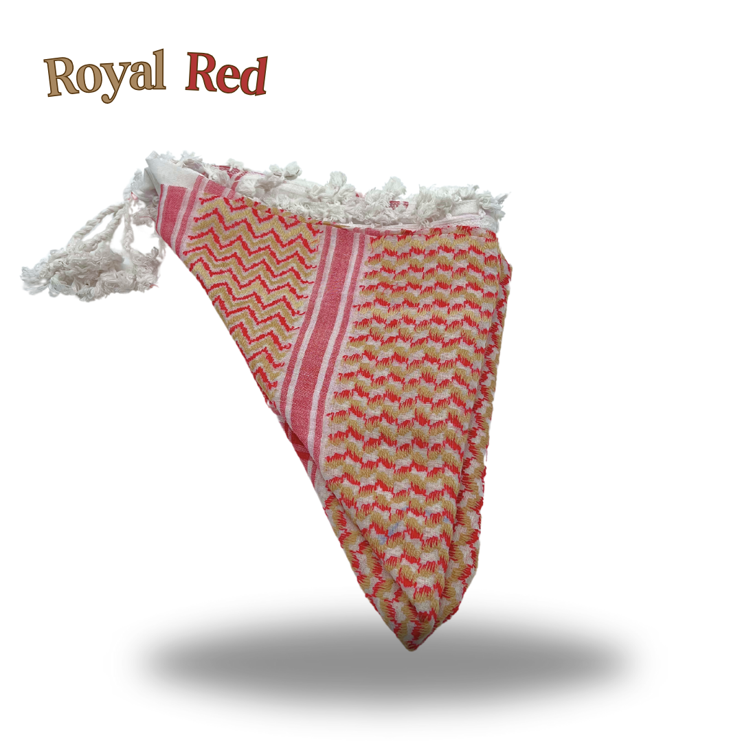 Royal Red Keffiyeh