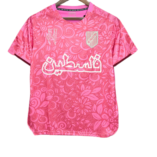 Pink Palestinian Soccer Jersey