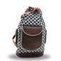 Palestinian Keffiyeh Patterned Bucket-Style Backpack