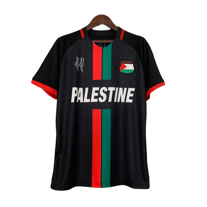 Black Palestinian Soccer Jersey