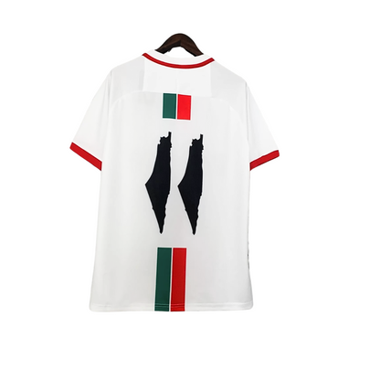 White Palestinian Soccer Jersey