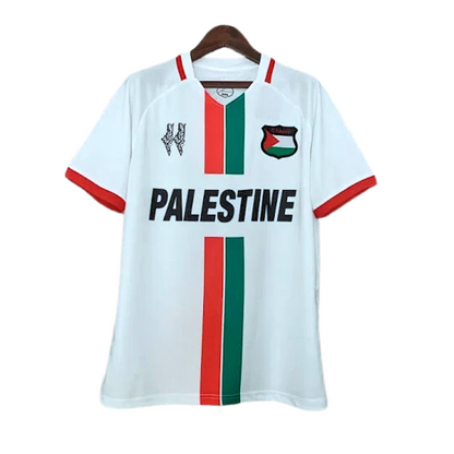 White Palestinian Soccer Jersey